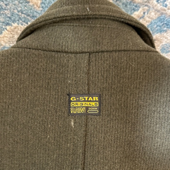 G-Star Dark Green Pea Coat - Picture 7 of 11